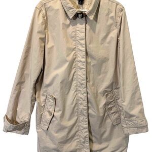 GAP Beige Lightweight Utility Jacket Trench XL